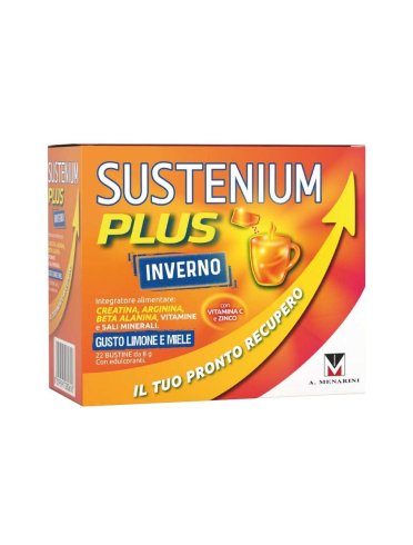 Sustenium plus inverno integratore sistema immunitario 22 bustine