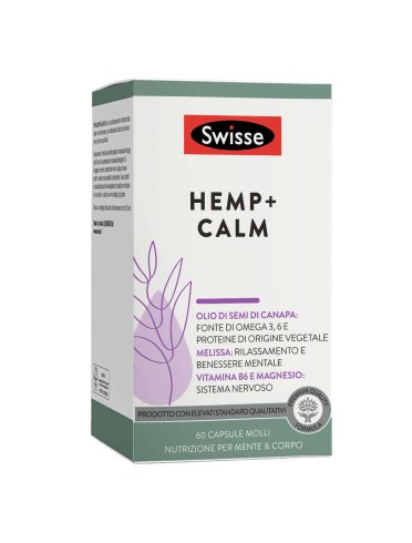 Swisse hemp+ calm 60 capsule