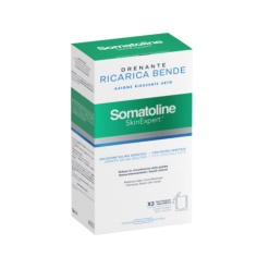 Somatoline SkinExpert - Ricarica per Bende Snellenti e Drenanti - Kit Ricarica 6 Pezzi