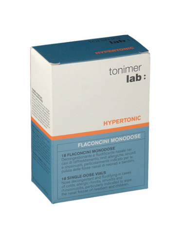 Tonimer lab hypertonic 18 flaconcini da 5 ml monodose