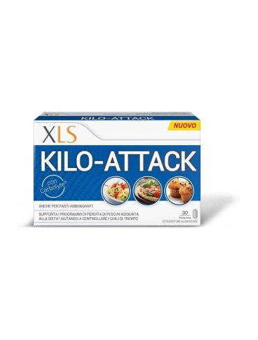 Xls kilo-attack - integratore perdita di peso - 30 compresse