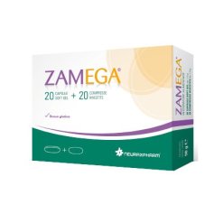 Zamega - Integratore per Tono dell'Umore - 20 Capsule + 20 Compresse