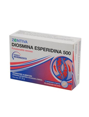 Zentiva diosmina esperidina 500 30 compresse