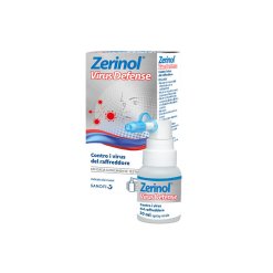 Zerinol Virus Defense - Trattamento del Raffreddore e Mal di Gola - Spray da 20 ml