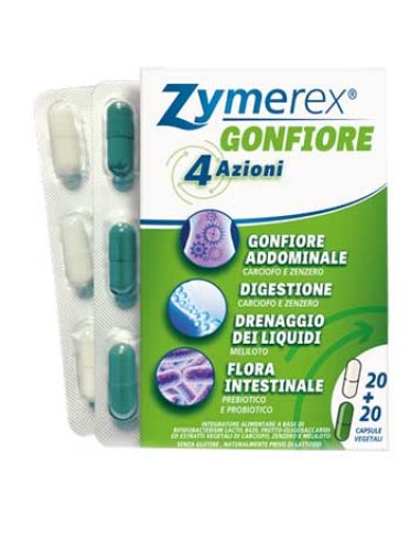 Zymerex gonfiore 40 capsule
