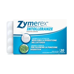 ZYMEREX INTOLLERANZE 20 COMPRESSE