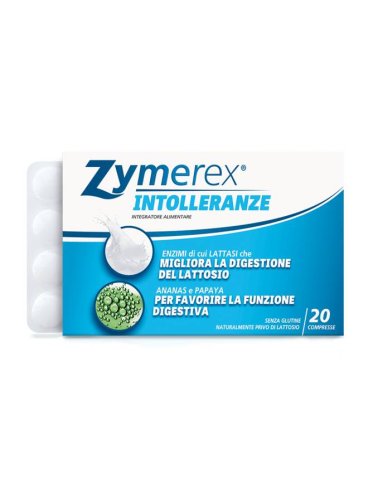 Zymerex intolleranze 20 compresse