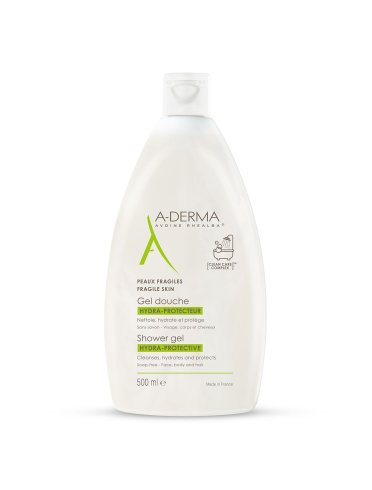 A-derma les indispensables - gel doccia detergente delicato hydra protettivo - 500 ml