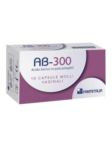 Ab-300 - trattamento di micosi - 10 capsule vaginali