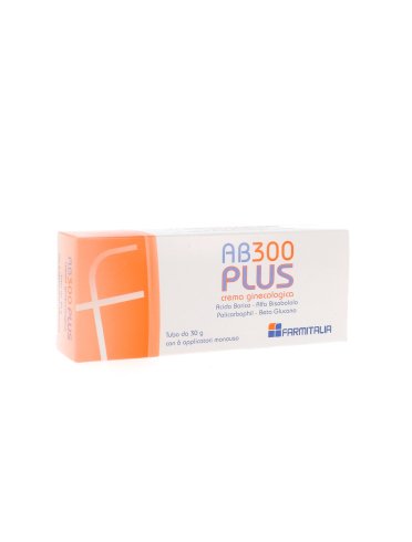 Ab-300 plus - crema ginecologica per il trattamento di micosi - 30 g con 6 applicatori