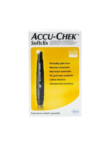 Accu-check softclix penna pungidito + 25 lancette