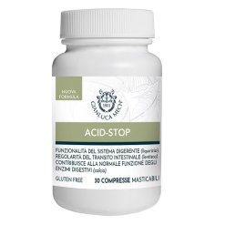 Acid-Stop - Integratore per Acidità e Digestione - 30 Compresse Masticabili
