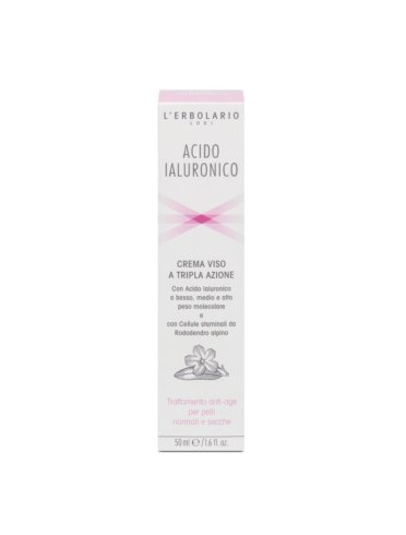 Acido ialuronico crema viso pelle normale e secca 50 ml