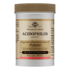 Solgar Acidophilus - Integratore di Probiotici - 50 Capsule Vegetali
