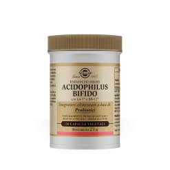 Solgar Acidophilus Bifido - Integratore di Probiotici - 60 Capsule Vegetali