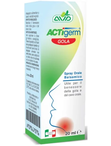 Actigerm gola - integratore spray per vie respiratorie - 20 ml Actigerm gola - integratore spray per vie respiratorie - 20 ml