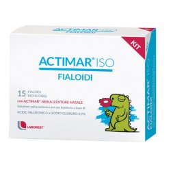 Actimar Iso - Kit Soluzione Isotonica - Nebulizzatore Nasale + 15 Fiale x 5 ml