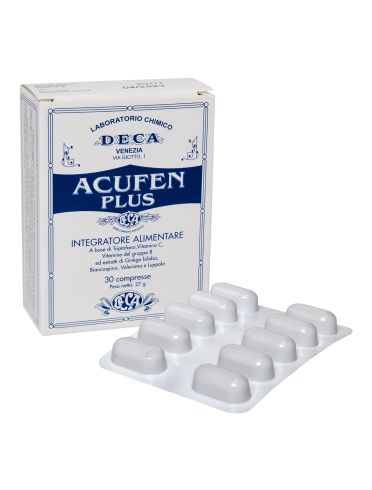 Acufen plus integratore per microcircolo 30 compresse