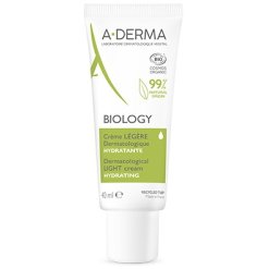 A-Derma Biology - Crema Viso Leggera Idratante - 40 ml