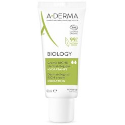 A-Derma Biology - Crema Ricca Viso Idratante - 40 ml