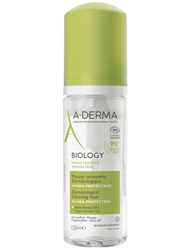 A-derma biology - mousse viso detergente - 150 ml