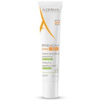 A-Derma Epithelale A.H Ultra - Crema Viso Ristrutturante Protettiva con Protezione Solare Molto Alta SPF 50+ - 40 ml