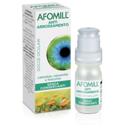 Afomill Antiarrossamento - Collirio Senza Conservanti per Occhi Arrossati - 10 ml