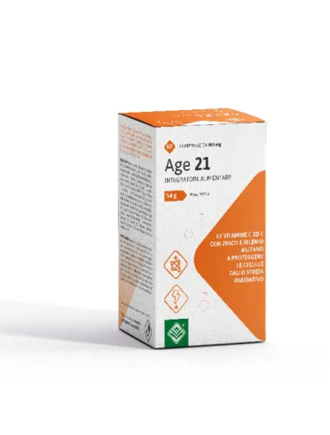 Age 21 integratore antiossidante 60 compresse Age 21 integratore antiossidante 60 compresse