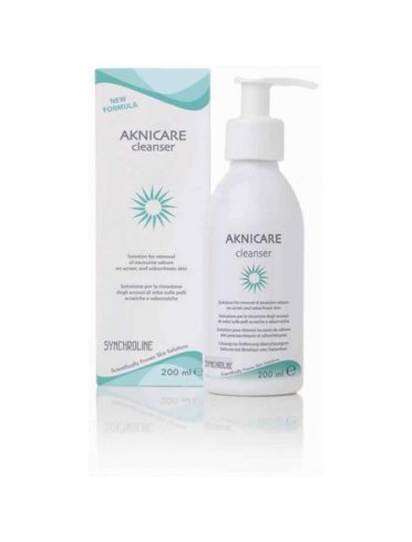 Aknicare cleanser gel detergente viso antiacne 200 ml