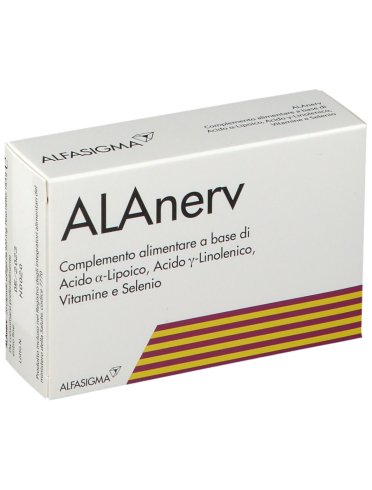 Alanerv integratore alimentare antiossidante 20 capsule