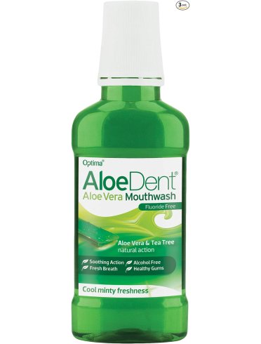 Aloedent - collutorio con aloe vera - 250 ml
