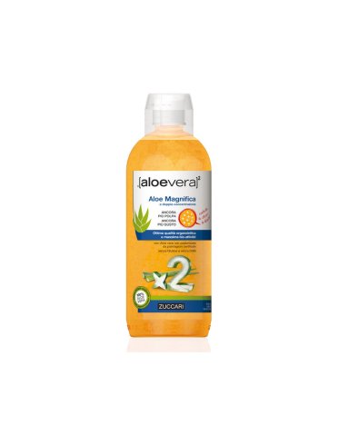 Zuccari aloevera2 aloe magnifica - succo puro d'aloe depurativo - 1000 ml