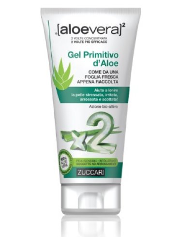 Zuccari aloevera2 gel primitivo d'aloe lenitivo corpo 250 ml