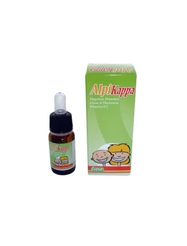 Alpikappa gocce - integratore di vitamina k - 10 ml Alpikappa gocce - integratore di vitamina k - 10 ml