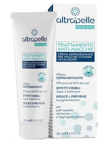 Altrapelle tenless - crema viso anti-macchie depigmentante - 30 ml Altrapelle tenless - crema viso anti-macchie depigmentante - 30 ml