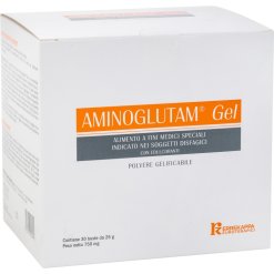Aminoglutam Gel - Alimento a Fini Medici Speciali Proteico - 30 Bustine