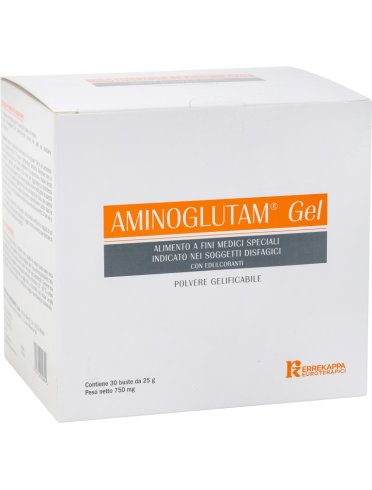Aminoglutam gel - alimento a fini medici speciali proteico - 30 bustine