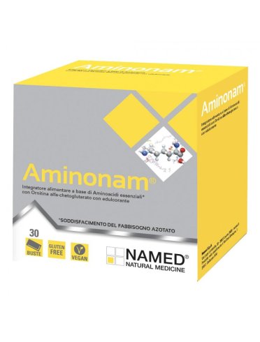 Named aminonam - integratore di aminoacidi - 30 bustine