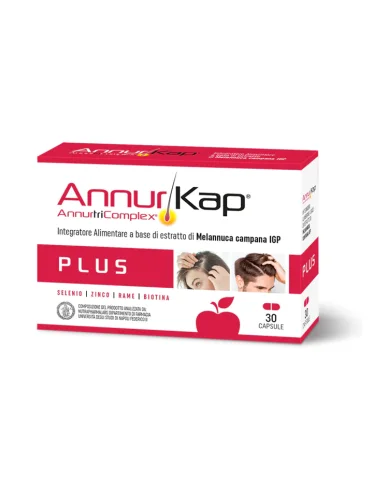 Annurkap plus integratore anticaduta capelli 30 capsule