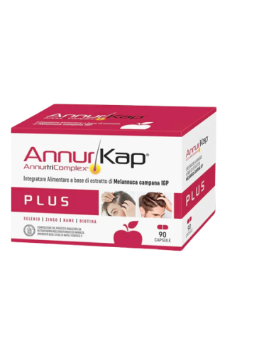 Annurkap plus integratore anticaduta capelli 90 capsule