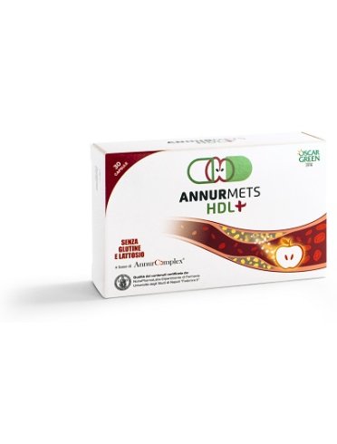 Annurmets hdl+ integratore colesterolo e trigliceridi 30 compresse