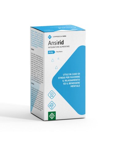 Ansirid integratore benessere mentale 60 capsule