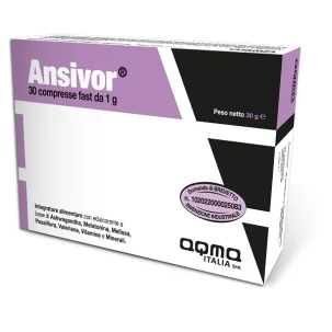 Ansivor Integratore Stanchezza Fisica e Mentale 30 Compresse