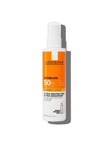 La roche-posay anthelios - spray solare invisibile con protezione molto alta spf 50+ - 200 ml