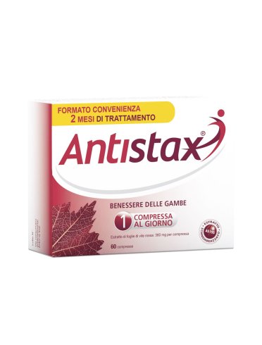 Antistax - integratore per gambe pesanti - 60 compresse