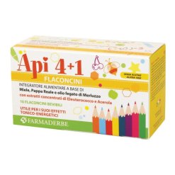 Api 4+1 Integratore Energizzante 10 Flaconi