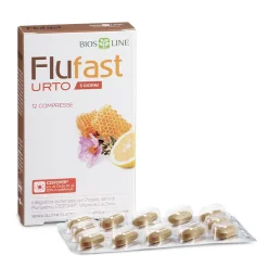 Apix Flufast Urto 3 Giorni - Integratore per Sistema Immunitario - 12 Compresse