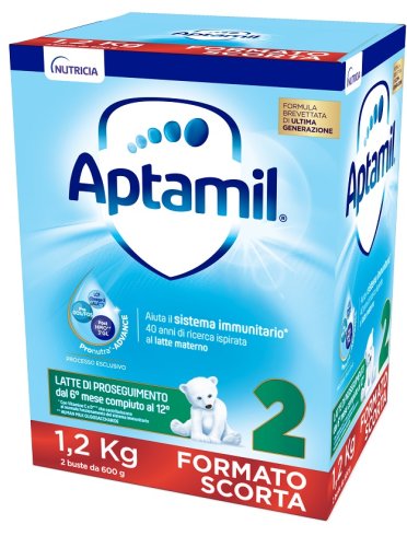 Aptamil 2 - latte in polvere di proseguimento - 1.2 kg