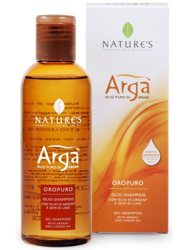 Nature's argà - olio-shampoo nutriente idratante - 200 ml