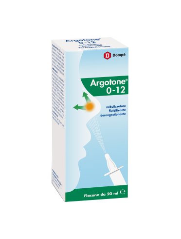Argotone 0-12 - spray nasale fluidificante decongestionante - 20 ml